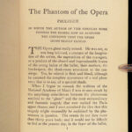 1925 Phantom of the Opera 1st ed Gaston Leroux Lon Chaney Photoplay FAMED Webber