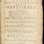 1688 Popish Policies & Practices | Catholic Gunpowder Treason Huguenot France
