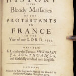 1688 Popish Policies & Practices | Catholic Gunpowder Treason Huguenot France