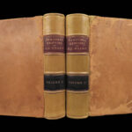 1885 Civil War 1st edition Memoirs of General Ulysses Grant | 2v Leather Set