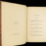 1885 Civil War 1st edition Memoirs of General Ulysses Grant | 2v Leather Set