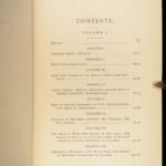 1885 Civil War 1st edition Memoirs of General Ulysses Grant | 2v Leather Set