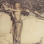 1910 SIGNED Arthur Rackham ART | Wagner Ring of Niblung 2v 1st edition Set