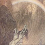 1910 SIGNED Arthur Rackham ART | Wagner Ring of Niblung 2v 1st edition Set