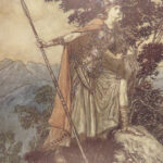 1910 SIGNED Arthur Rackham ART | Wagner Ring of Niblung 2v 1st edition Set