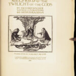 1910 SIGNED Arthur Rackham ART | Wagner Ring of Niblung 2v 1st edition Set