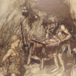 1910 SIGNED Arthur Rackham ART | Wagner Ring of Niblung 2v 1st edition Set