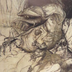 1910 SIGNED Arthur Rackham ART | Wagner Ring of Niblung 2v 1st edition Set