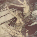 1910 SIGNED Arthur Rackham ART | Wagner Ring of Niblung 2v 1st edition Set