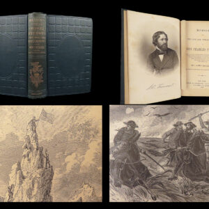 1856 Memoirs of John C Fremont by Bigelow 1st Voyages in California Oregon Trail