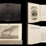 1865 History of Great Rebellion by Thomas Kettell | CIVIL WAR Portraits & Maps