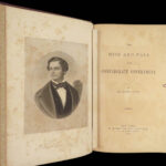 1881 Jefferson Davis 1st Rise & Fall Confederacy  Confederate Slavery Civil War
