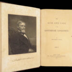 1881 Jefferson Davis 1st Rise & Fall Confederacy  Confederate Slavery Civil War