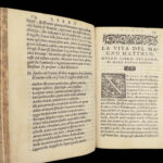 1558 Paolo Giovio Lives of Visconti & Sforza MILAN Medieval Italy Italian Plutarch