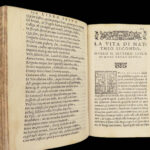1558 Paolo Giovio Lives of Visconti & Sforza MILAN Medieval Italy Italian Plutarch