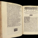 1558 Paolo Giovio Lives of Visconti & Sforza MILAN Medieval Italy Italian Plutarch