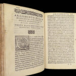 1558 Paolo Giovio Lives of Visconti & Sforza MILAN Medieval Italy Italian Plutarch