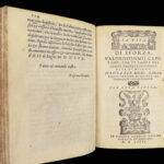 1558 Paolo Giovio Lives of Visconti & Sforza MILAN Medieval Italy Italian Plutarch