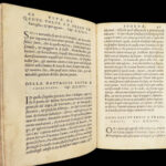 1558 Paolo Giovio Lives of Visconti & Sforza MILAN Medieval Italy Italian Plutarch