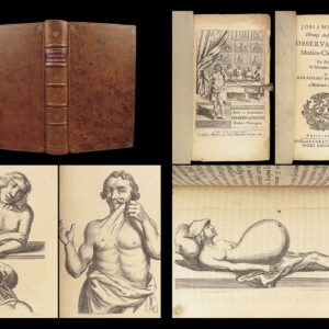 1682 SURGERY 1st ed Observations of Janszoon Meekeren | Dutch Medicine Plates