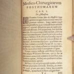 1682 SURGERY 1st ed Observations of Janszoon Meekeren | Dutch Medicine Plates