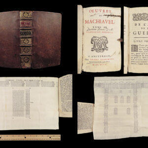 1697 The Art of WAR by Machiavelli | Italian Renaissance Military Tactics