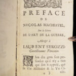 1697 The Art of WAR by Machiavelli | Italian Renaissance Military Tactics