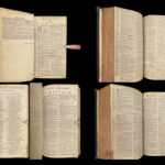 1698 EXQUISITE English Holy BIBLE by Charles Bill KJV King James Fine Binding