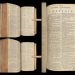 1698 EXQUISITE English Holy BIBLE by Charles Bill KJV King James Fine Binding