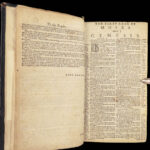 1698 EXQUISITE English Holy BIBLE by Charles Bill KJV King James Fine Binding