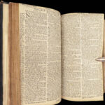 1698 EXQUISITE English Holy BIBLE by Charles Bill KJV King James Fine Binding
