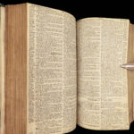 1698 EXQUISITE English Holy BIBLE by Charles Bill KJV King James Fine Binding