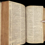 1698 EXQUISITE English Holy BIBLE by Charles Bill KJV King James Fine Binding