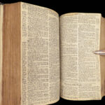 1698 EXQUISITE English Holy BIBLE by Charles Bill KJV King James Fine Binding