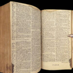 1698 EXQUISITE English Holy BIBLE by Charles Bill KJV King James Fine Binding