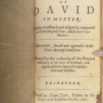 1698 EXQUISITE English Holy BIBLE by Charles Bill KJV King James Fine Binding