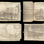1721 Thomas Gage Voyages in MEXICO & Nicaragua | Aztec Ruins & New World MAPS