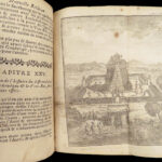 1721 Thomas Gage Voyages in MEXICO & Nicaragua | Aztec Ruins & New World MAPS