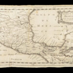 1721 Thomas Gage Voyages in MEXICO & Nicaragua | Aztec Ruins & New World MAPS