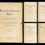 1882 Metropolitan Tabernacle Pulpit by Charles Spurgeon | Baptist Puritan Sermons 6v
