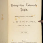 1882 Metropolitan Tabernacle Pulpit by Charles Spurgeon | Baptist Puritan Sermons 6v