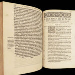 1581 Martin Luther Bible Sermons Lutheran | Black Letter ENGLISH Vautrollier