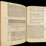 1581 Martin Luther Bible Sermons Lutheran | Black Letter ENGLISH Vautrollier