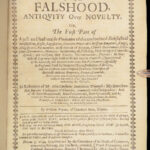 1645 William Prynne 1st edition Truth Triumphing Over Falsehood | John Goodwin