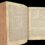 1545 FAMED Estienne BIBLE Zurich Vulgate Vatablus Biblia Pentateuch Torah RARE