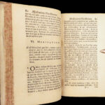 1683 Philosophy 1st ed Nicolas Malebranche Christian & Metaphysics Meditations