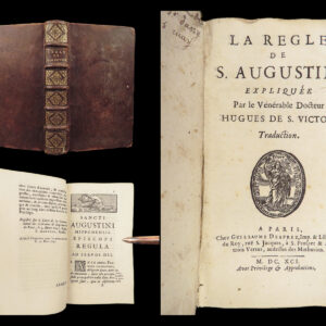 1691 Rule of Saint Augustine 1st | Monastic Dominican Preachers Varlet Grange
