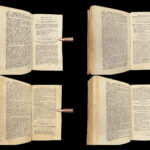 1771 Summa Theologica by Thomas Aquinas | 6v Vellum Padua edition