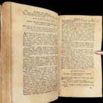 1771 Summa Theologica by Thomas Aquinas | 6v Vellum Padua edition