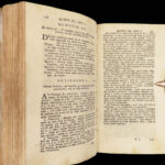 1771 Summa Theologica by Thomas Aquinas | 6v Vellum Padua edition